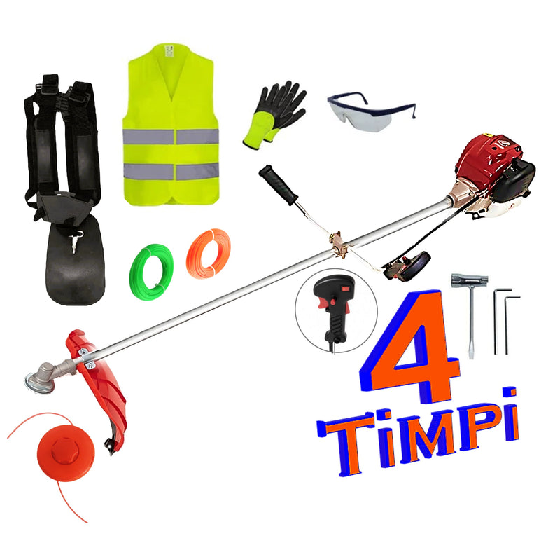 *COAS'ZiLLA* Set Motocoasa 4 Timpi VÖKNER, 7.5CP, EXTRA ACCESORII
