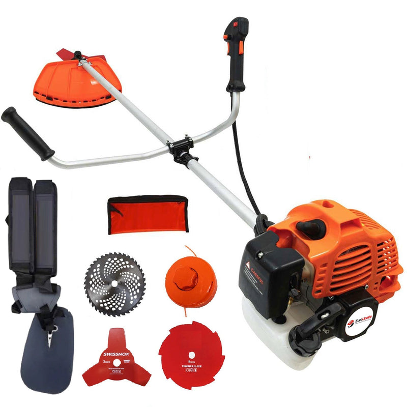 SEZONUL-OFERTELOR Motocoasa Vokner CT-6100, 8CP, + 4 sisteme taiere, 52 cm cubi