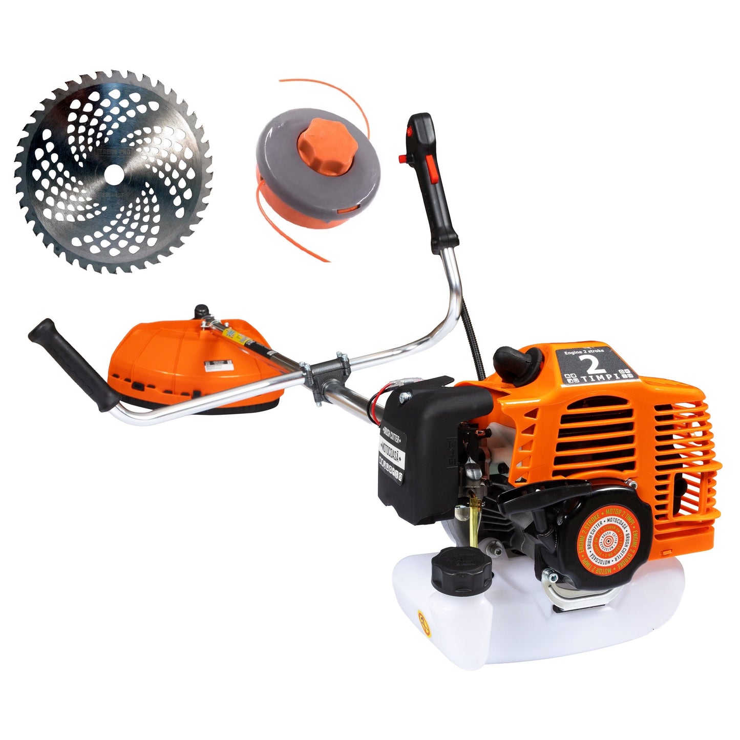 *PACHET PROMO* Motocoasa + Drujba WOLFSTAR GTS6HP-BM-2T + Extra Disc Vidia