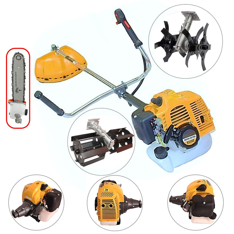 SET Motocoasa 7CP WolfSTAR, 5.5kW, in Set Tambur Fir + Accesorii, R5500, YELLOW, +CAP TIP DRUJBA, +CULTIVATOR