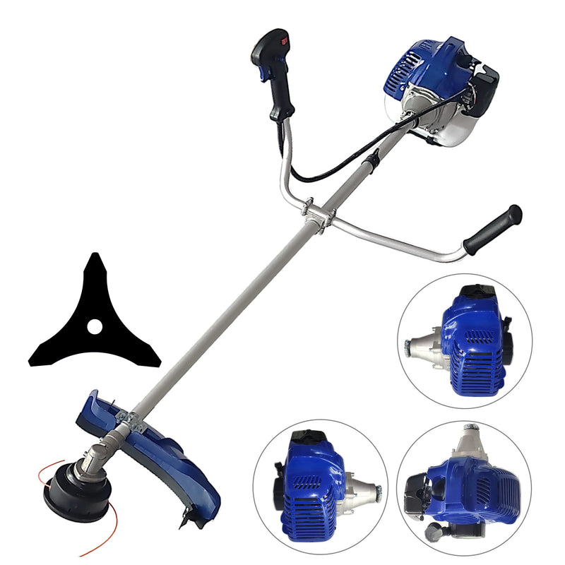 *Pret B2B pentru Retail* Motocoasa ALBASTRA, in Set Tambur Fir, Disc Metalic + Accesorii, GARANTIE 2 ANI