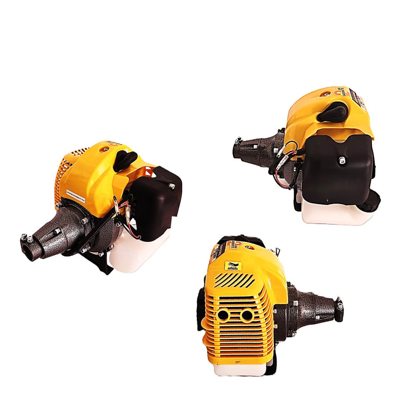 SET Motocoasa 7CP WolfSTAR, 5.5kW, in Set Tambur Fir + Accesorii, R5500, YELLOW, +PRASITOARE, +CULTIVATOR