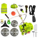 *BuzZ* SET Motocoasa YAMATO SAMURAi 6.57CP, 9000Rpm, 3xDiscuri Vidia, EXTRA Accesorii - Imagine alternativa