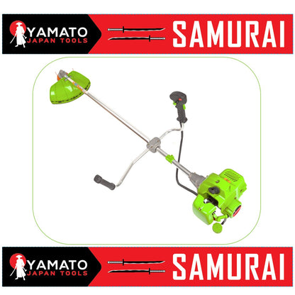 *BuzZ* Motocoasa YAMATO SAMURAi 6.6CP, 9000Rpm, 2xDiscuri Vidia, accesorii incluse