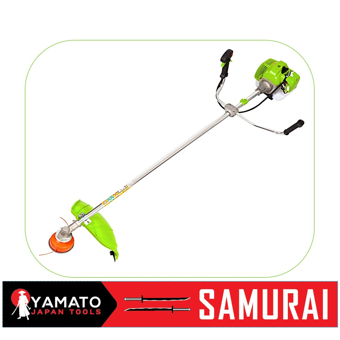 Motocoasa YAMATO SAMURAi 6.57CP, 9000Rpm, Discuri Vidia, Accesorii