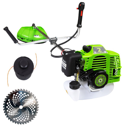 *PACHET PROMO* Motocoasa + Drujba E-FERMIERUL GT6HP-BM-2T, GREEN-Neon + Extra Disc Vidia