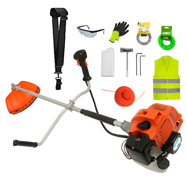 VARA-OFERTELOR Set Motocoasa Alpin Profi BC430N, 6CP, 11.000RPM, Sistem taiere, Extra Accesorii