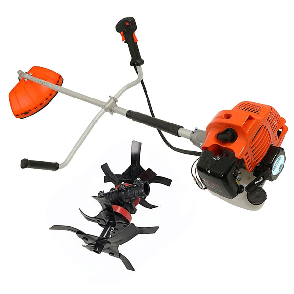 VARA-OFERTELOR Set Motocoasa Alpin Profi BC430N, 6CP, 11.000Rpm + Cultivator + Accesorii