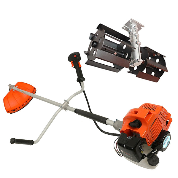 VARA-OFERTELOR Set Motocoasa Alpin Profi BC430N, 6CP, 11.000Rpm + Prasitoare + Accesorii