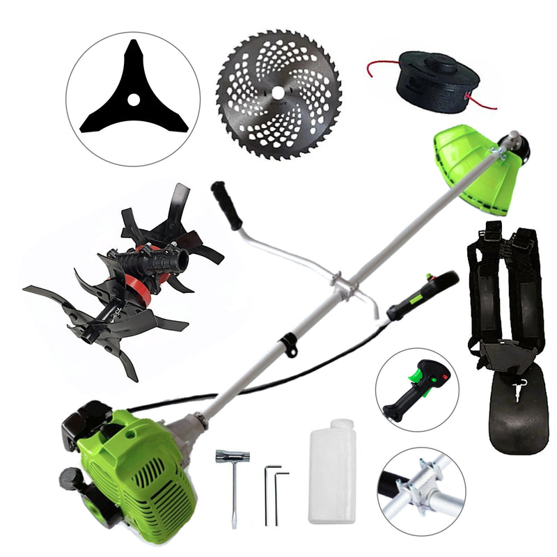 Motocositoare NUOVO-VRD Green Fuel-Efficient 3.4CP, Disc Vidia, Disc Stea, accesorii incluse, +CULTIVATOR PREMIUM