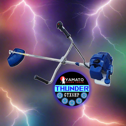 Motocoasa pe benzina YAMATO THUNDER GTX6HP, Model PREMIUM, 11.000Rpm, 6CP, GARANTIE 2 ANI