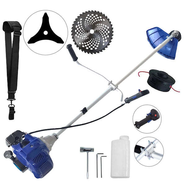 IEPURASUL ADUCE: Motocositoare pe benzina NUOVO-BLUe Fuel-Economy 3.4CP, Disc Vidia, Disc Stea, accesorii incluse
