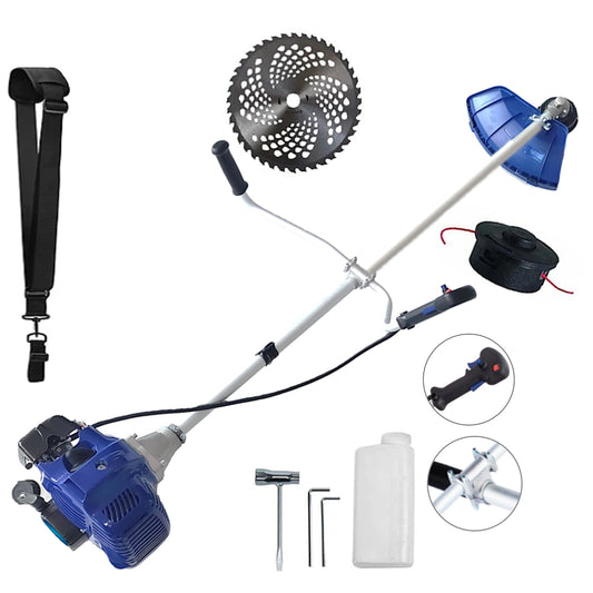 IEPURASUL ADUCE: Motocositoare pe benzina NUOVO-BLUe Fuel-Economy 3.4CP, Disc Vidia, Disc Stea, accesorii incluse