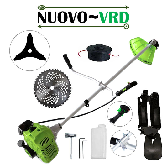 Motocositoare pe benzina NUOVO-VRD Green Fuel-Efficient 3.4CP, Disc Vidia, Disc Stea, accesorii incluse