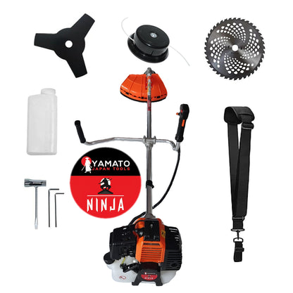 Motocositoare Multifunctionala YAMATO® JAPAN TOOLS - Model NINJA-6CP, Negru-Portocaliu, cu accesorii