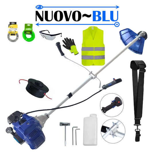 SET Motocositoare pe benzina NUOVO-BLUe Fuel-Economy 3.4CP, Disc Stea, EXTRA-ACCESORII