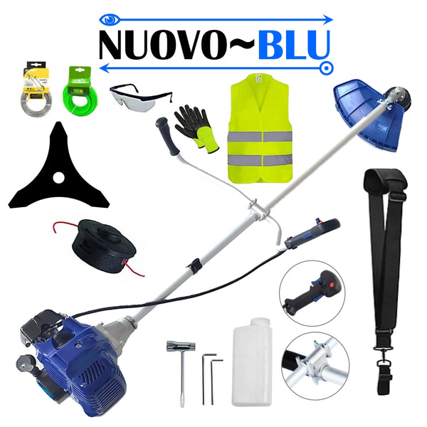 SET Motocositoare pe benzina NUOVO-BLUe Fuel-Economy 3.4CP, Disc Stea, EXTRA-ACCESORII