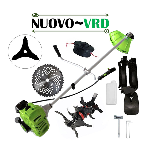 Motocositoare NUOVO-VRD Green Fuel-Efficient 3.4CP, Disc Vidia, Disc Stea, accesorii incluse, +CULTIVATOR PREMIUM