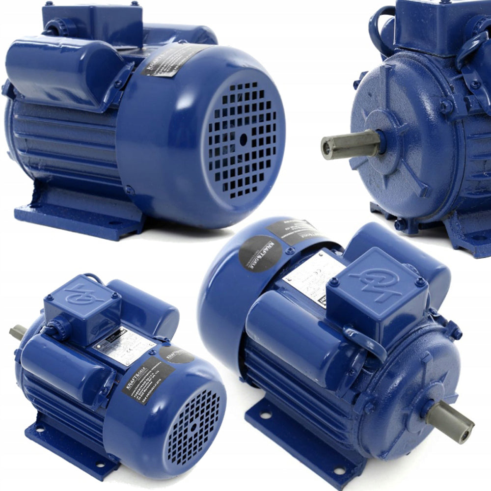 Motor electric monofazat 1.5KW, 1400RPM, carcasa fonta, POLSKI K1801, Poza2