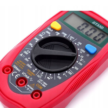 *OFERTE-DE-VARA* Multimetru digital universal, 500V, 150g, Kraft&Dele KD11403