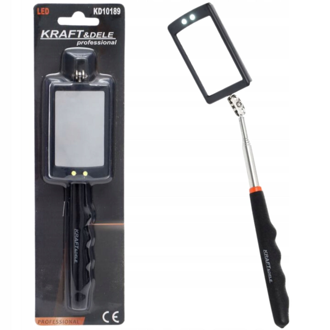 *OFERTE-DE-VARA* Oglinda telescopica de inspectie cu LED, KD10189