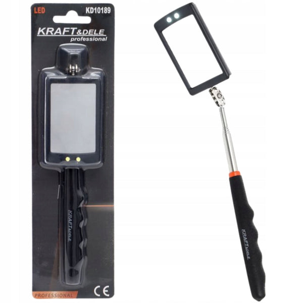 *OFERTELE-IEPURASULUI* Oglinda telescopica de inspectie cu LED, KD10189