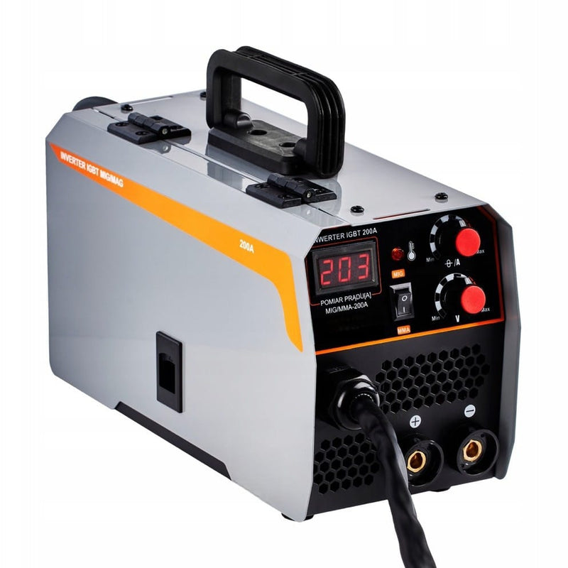 *PROMO* Aparat sudura cu sarma VOKNER 1872, MIG-MAG/MMA, 200A, gri, Accesorii incluse