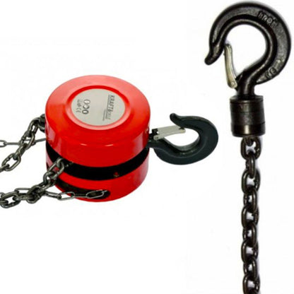 Palan cu Lant / Scripete pana la 2 Tone, POLSKI K1116, Poza4