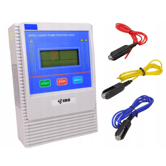 Panou comanda inteligent cu senzori nivel IBO Dambat M131, 0.75kW - 4kW, 380V, trifazat, pentru pompa apa, profesional