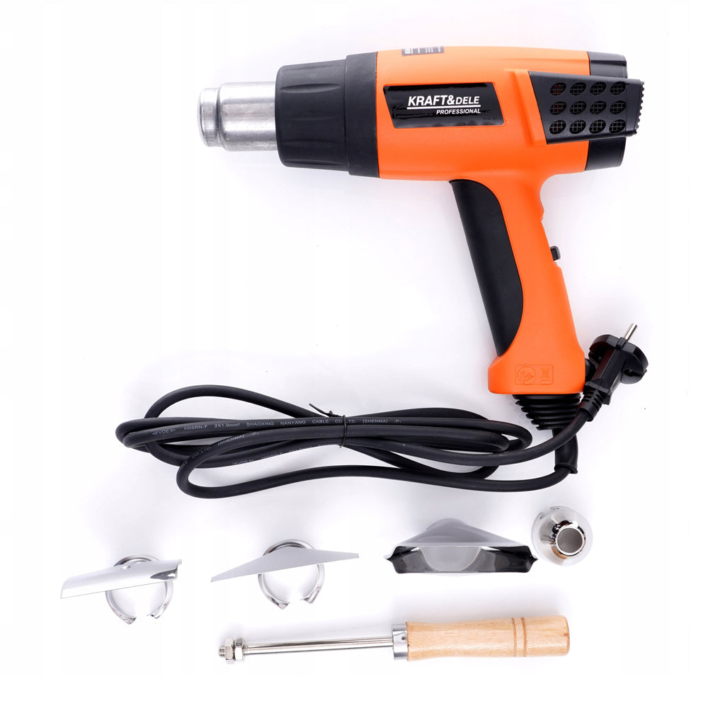 Pistol aer cald (feon industrial) 2000W, 2 trepte, 580ᵒC, POLSKI K3027, Poza3