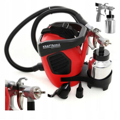 Pistol de vopsit electric 600W, D1.8 mm, rezervor 1000ml, POLSKI K1652, Poza1