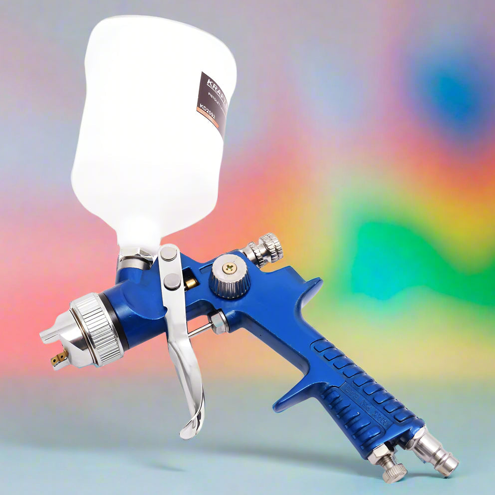 Pistol de vopsit pneumatic, Duza 1.4mm, Rezervor 600ml, POLSKI K2092, Poza3