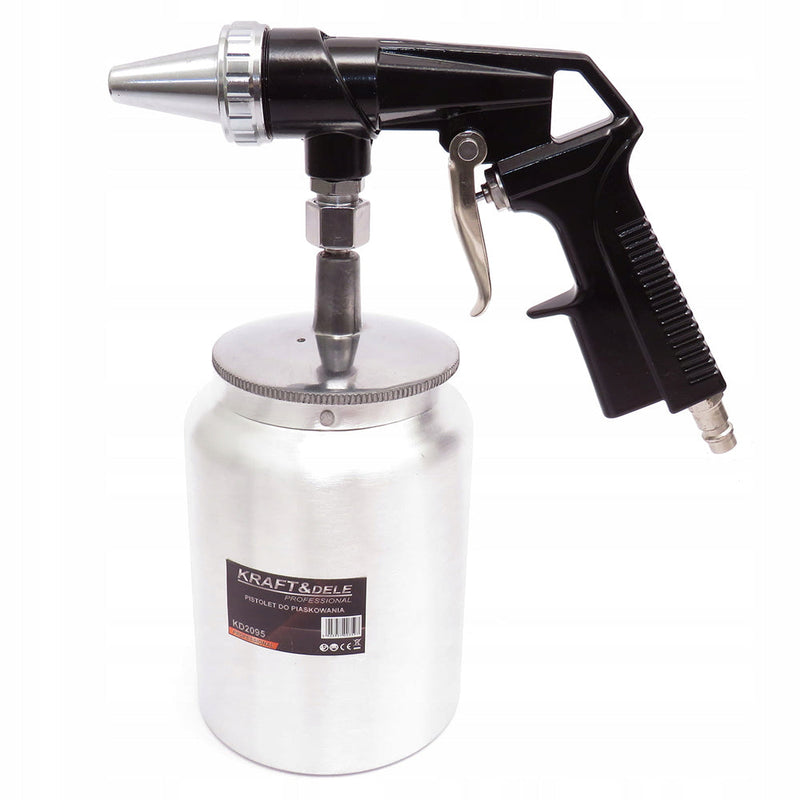 *OFERTELE-IEPURASULUI* Pistol de vopsit pneumatic KRAFTSON % Import Polonia %  2095, Փ 1.4mm, 600ml
