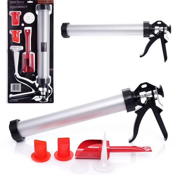 *OFERTELE-IEPURASULUI* Pistol manual pentru aplicat silicon tip tub KRAFTSON % Import Polonia %  10369, 380mm