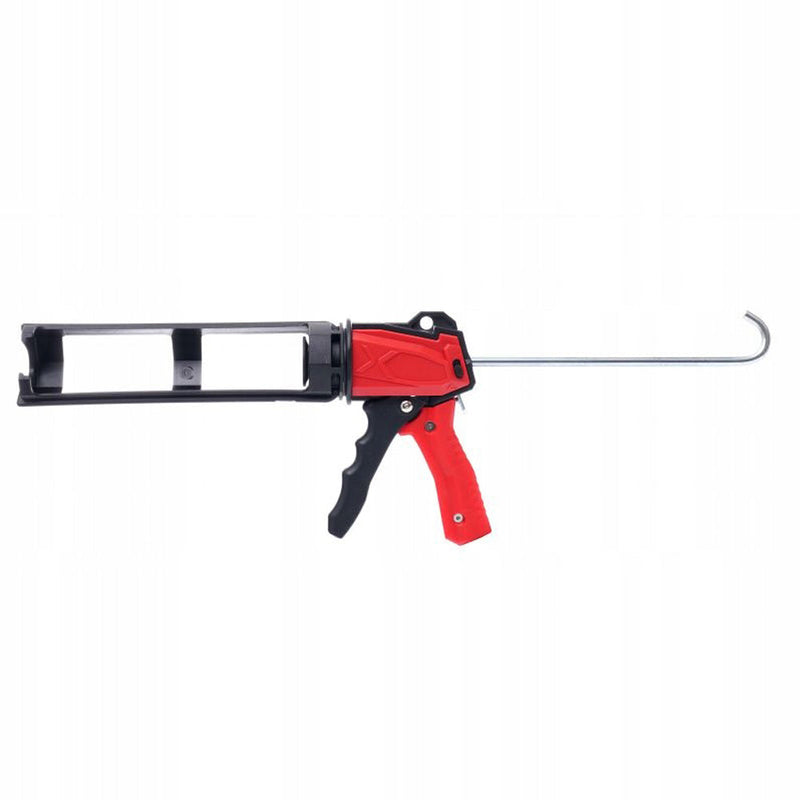 Pistol manual pentru aplicat silicon tip tub KRAFTSON % Import Polonia %  10724, 230mm