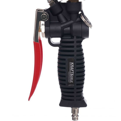 Pistol pneumatic pentru umflare roti, cu furtun si manometru, POLSKI K1366, Poza3