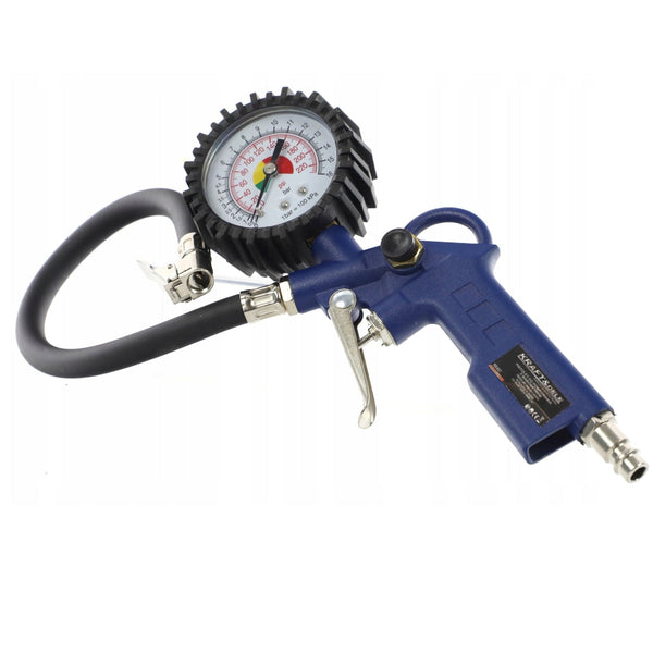 *OFERTELE-IEPURASULUI* Pistol cu manometru pentru umflarea anvelopelor Kraft&Dele KD427, conexiune 1/4"