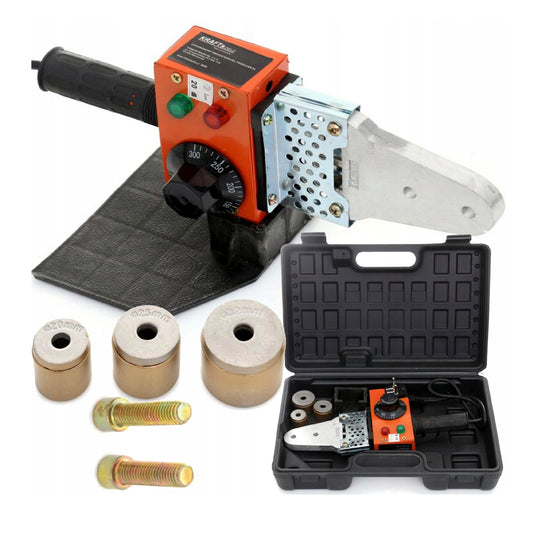 Plita PPR Kraft&Dele KD3070, 1300W, 3 bacuri, aparat lipit tevi