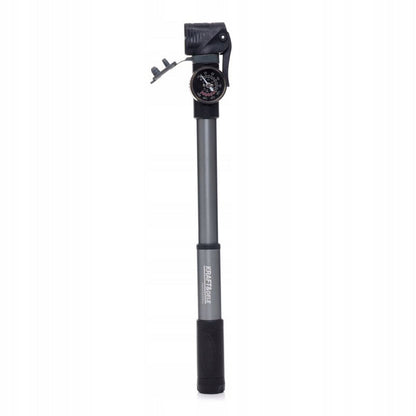 Pompa Bicicleta Compacta cu indicator presiune, dimensiune 25cm, cap umflare dublu universal, POLSKI K11823, Poza2