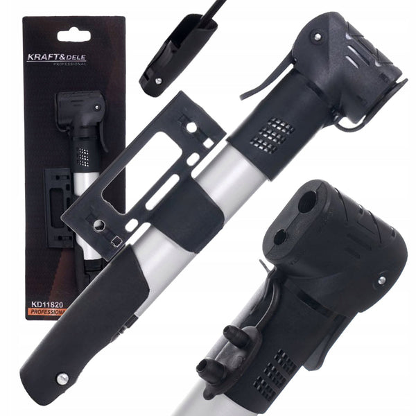 *OFERTELE-IEPURASULUI* Pompa Bicicleta KRAFTSON % Import Polonia %  11820, 27x235mm, cap dublu