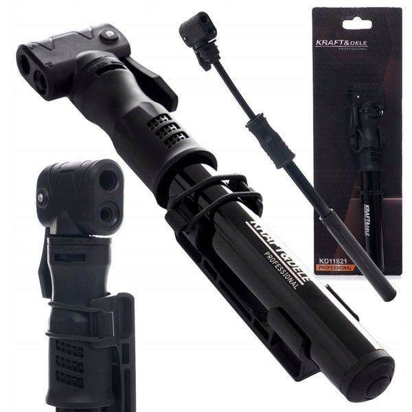 *OFERTELE-IEPURASULUI* Pompa Bicicleta KRAFTSON % Import Polonia %  11821, 22x225mm, cap universal