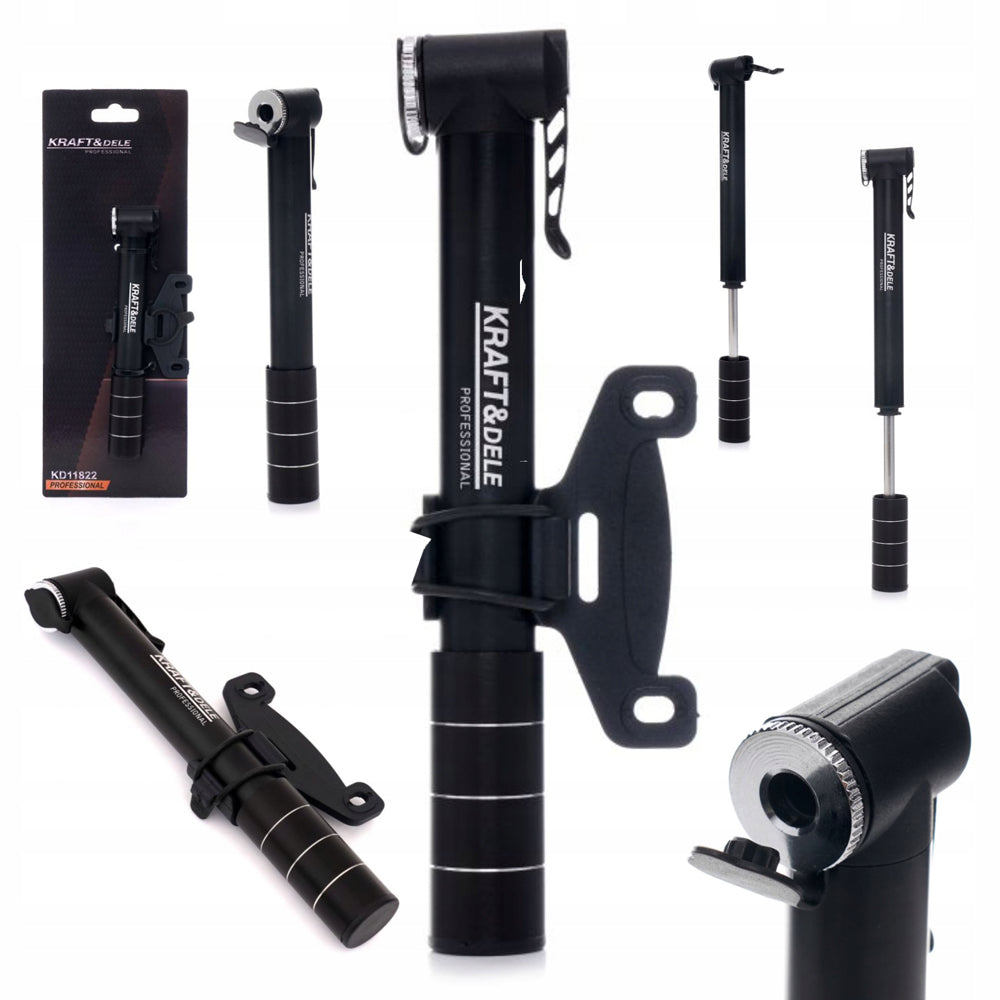 *OFERTE-DE-VARA* Pompa Bicicleta KRAFTSON % Import Polonia %  11822, 21x190mm, cap universal