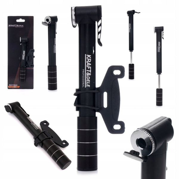 *OFERTELE-IEPURASULUI* Pompa Bicicleta KRAFTSON % Import Polonia %  11822, 21x190mm, cap universal