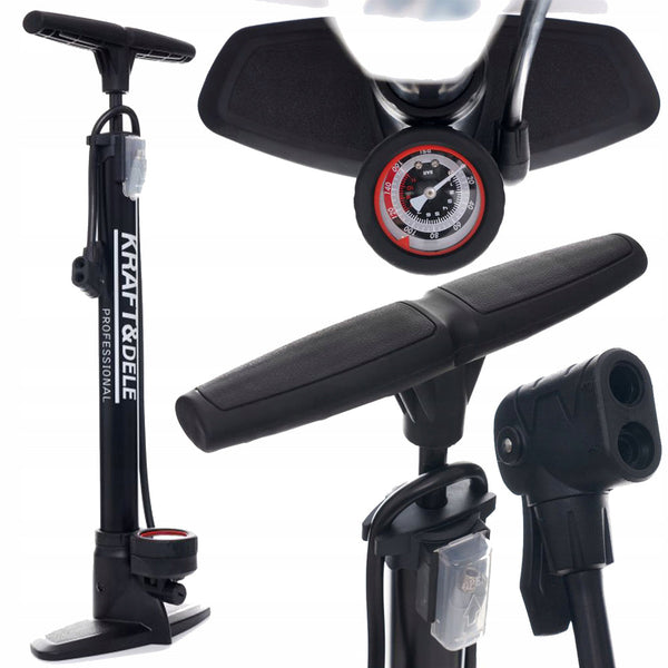 *OFERTELE-IEPURASULUI* Pompa Bicicleta KRAFTSON % Import Polonia %  11826, 38x470mm, cap universal