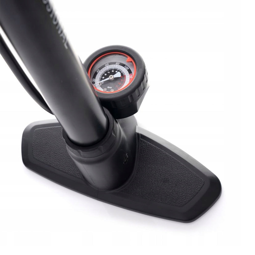 Pompa Bicicleta cu indicator presiune, inaltime 47cm, cap umflare dublu universal, POLSKI K11826, Poza6