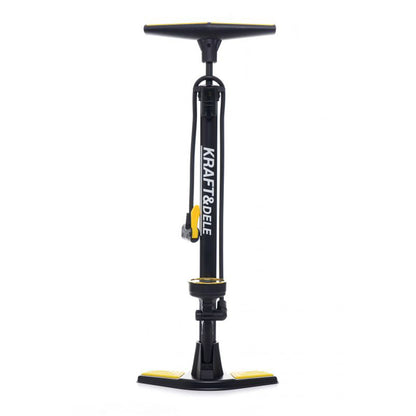 Pompa Bicicleta cu indicator presiune, inaltime 53cm, cap umflare dublu universal, POLSKI K11825, Poza5