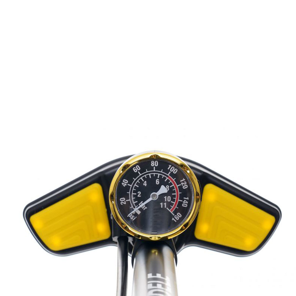 Pompa Bicicleta cu indicator presiune, inaltime 53cm, cap umflare dublu universal, POLSKI K11825, Poza7