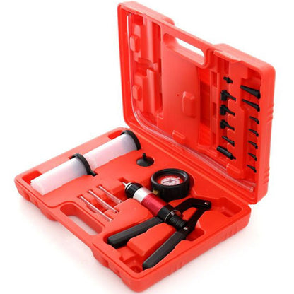 Pompa de vaccum manuala profesionala, cu manometru, POLSKI K10515, Poza10