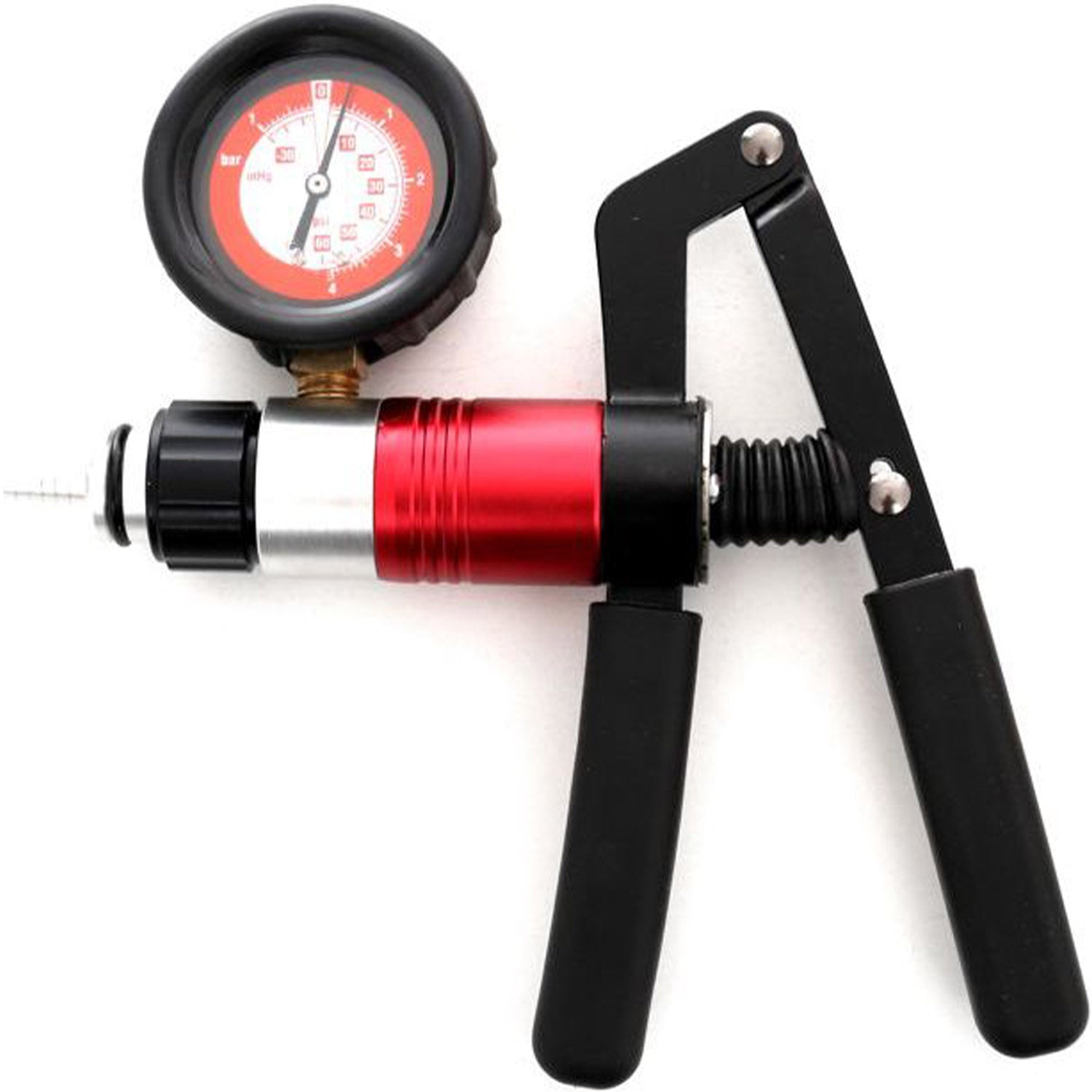 Pompa de vaccum manuala profesionala, cu manometru, POLSKI K10515, Poza11