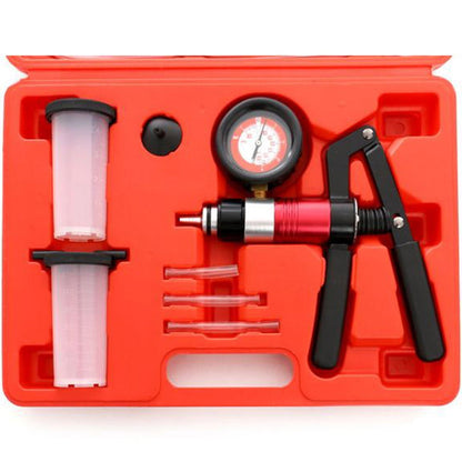 Pompa de vaccum manuala profesionala, cu manometru, POLSKI K10515, Poza7